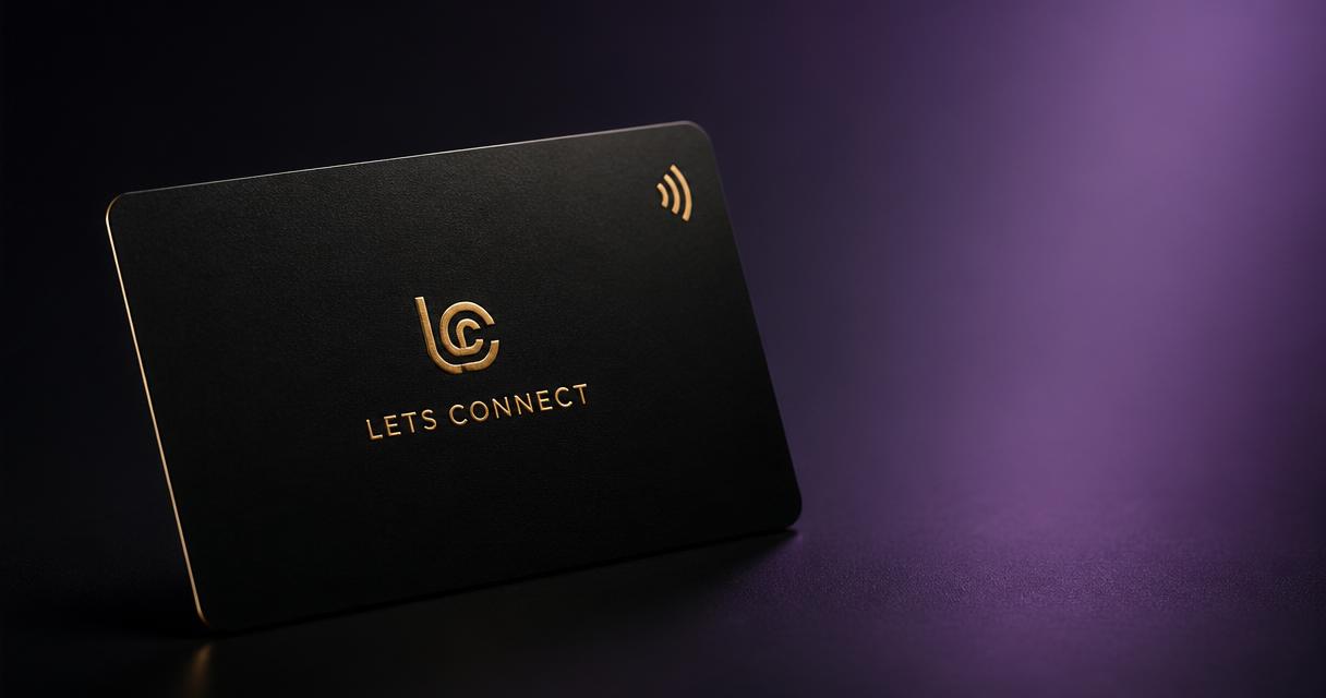 QR Business Cards premium NFC business card — tap to share contact details